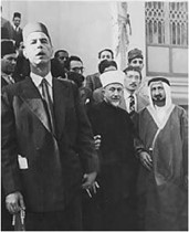 Azzam Pasha with Hajj Amin al Husseini Cairo c.1946 note 6