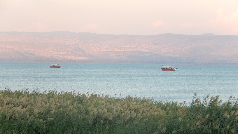 Sea of Galilee: Much of Jesus’ earthly ministry was focused on boats plying this wondrous stretch of water. Photo: Charles Gardner