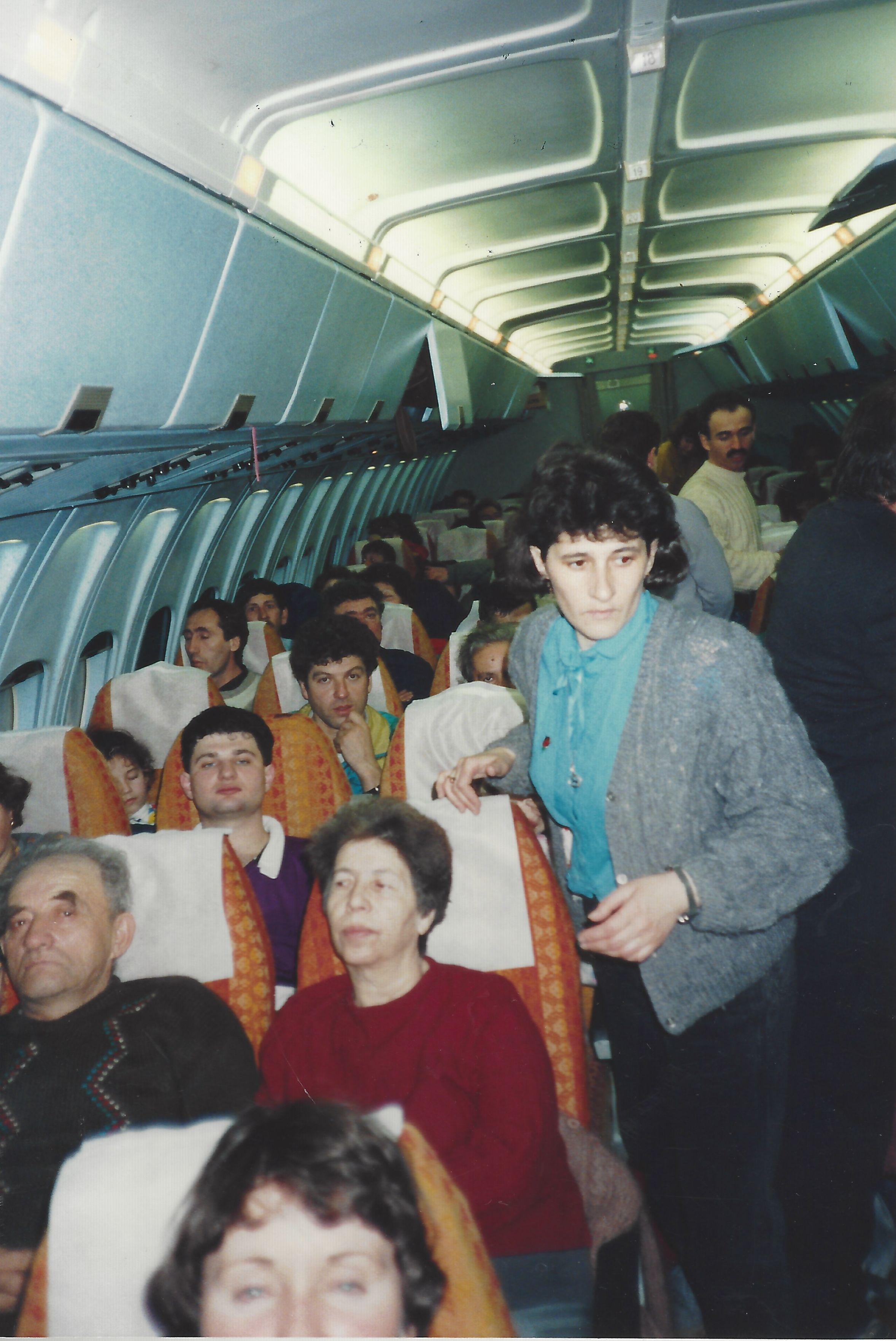 The first flight of Jewish emigrants from Siberia.
