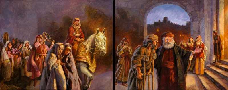 Luke 14 Invitation to the banquet Gospel Images