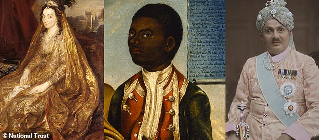 Part of National Trust collections on their colonial links. Copyright @ National Trust