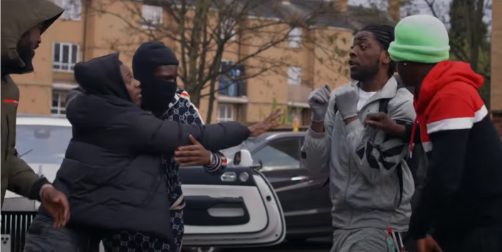 Russ Millions in Body, which glamourises violent gang culture
