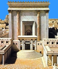 The 15 temple steps where the Levites sang the 15 Psalms of Ascents