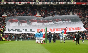 Fans mark the 60th anniversary of the Munich air disaster, 1958-2018
