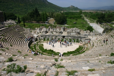 The theatre at Ephesus