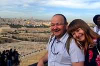 Brian & Elizabeth Greenaway in Jerusalem